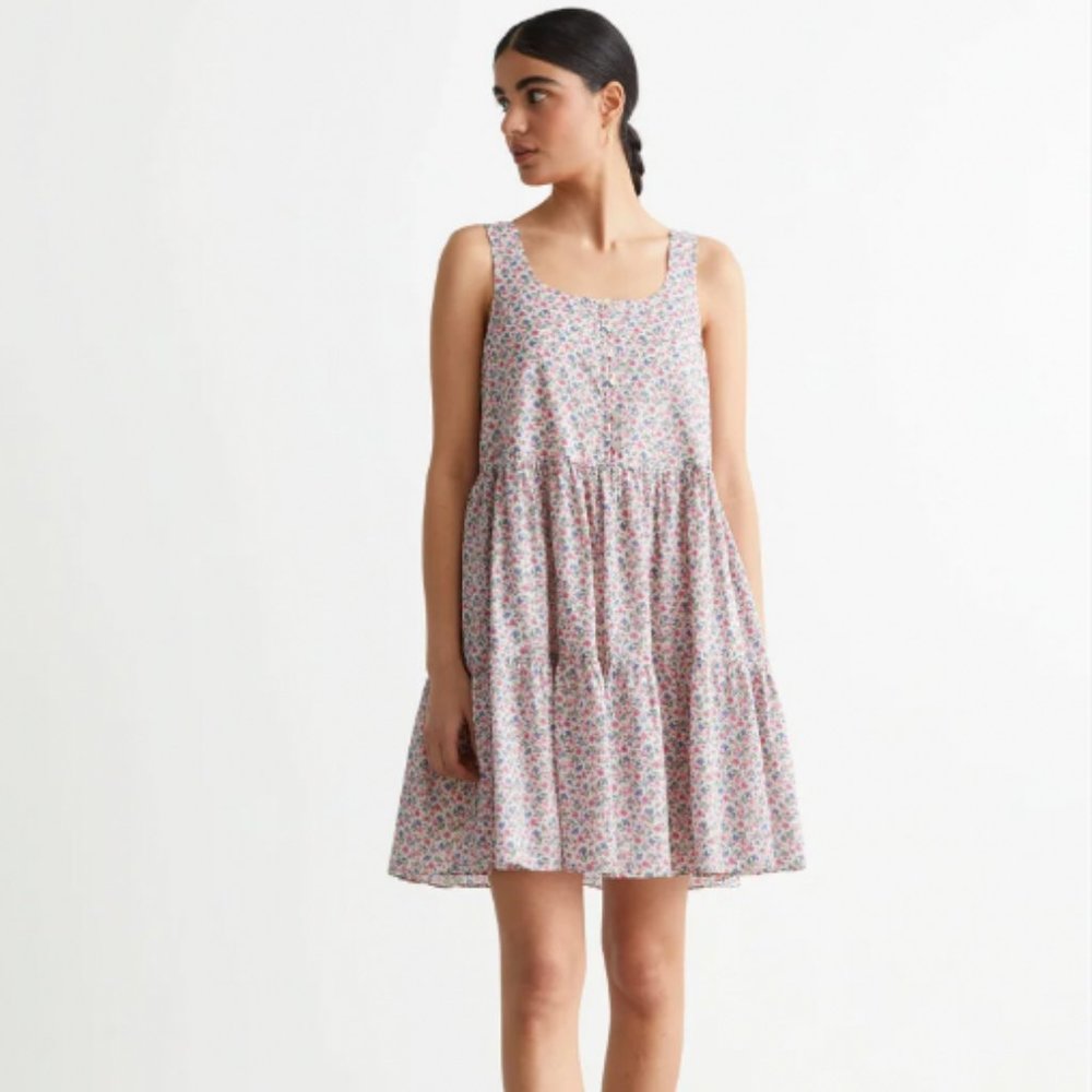 & Other Stories Floral Mini Dress